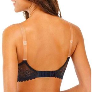 Transparent bra straps